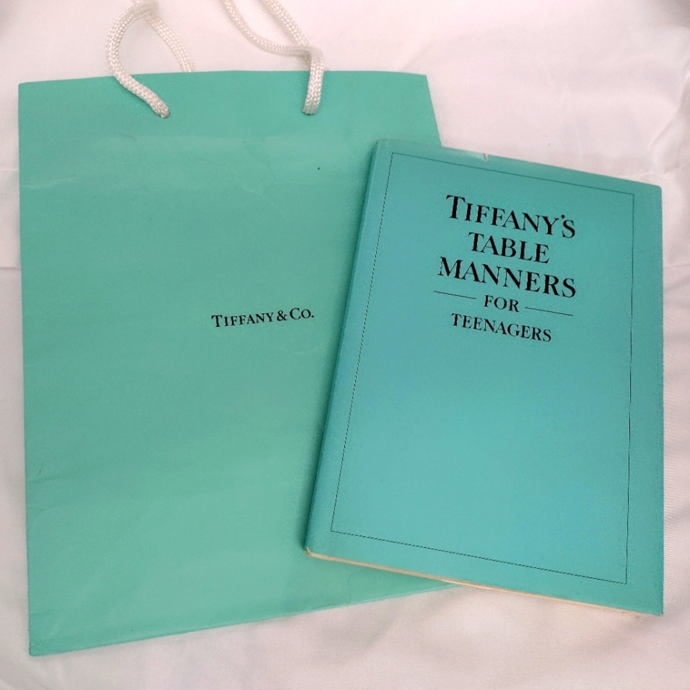 Vintage Tiffany & Co Book " Tiffanys Table Manners For Teenagers"